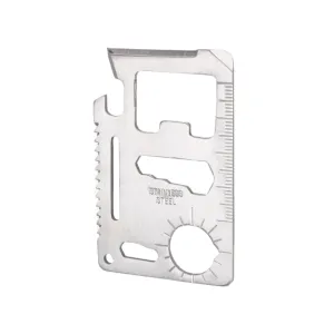 10-Function Stainless Steel Pocket Multi-Tool