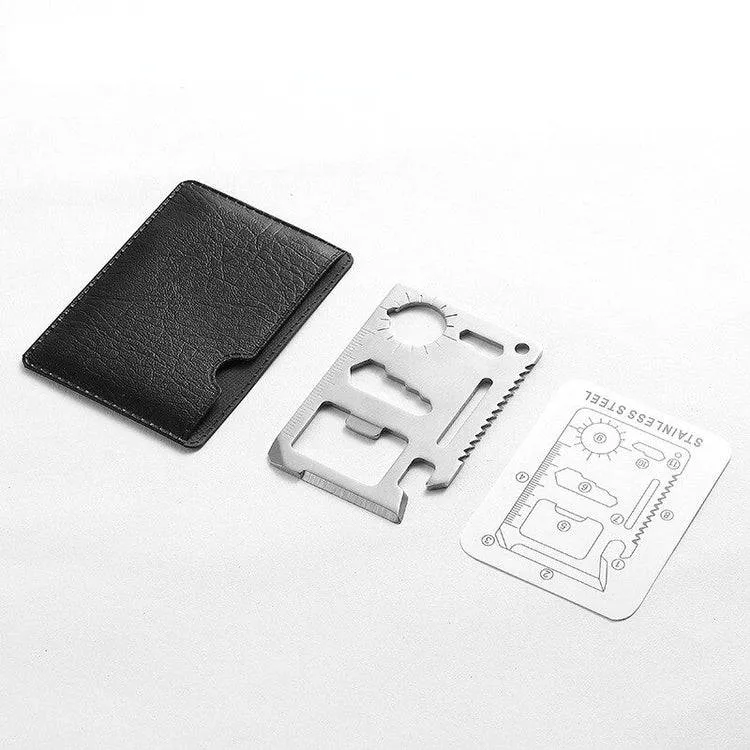 10-Function Stainless Steel Pocket Multi-Tool