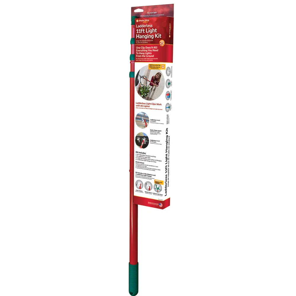 11' Ladderless Light Hanging Kit