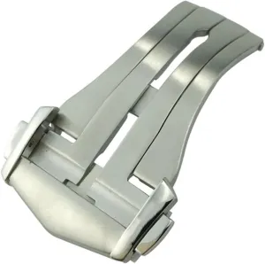 18mm Deployment Buckle Suitable For Omega De Ville AQUA TERRA 150 Watch Leather Watchband Buckle Rubber Strap Buckle