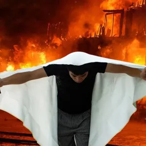 1x1M Emergency Fire Blanket For Home Fire Flame Retardant Emergency Survival Fire Shelter Escape Blanket Emergency Fire Blanket