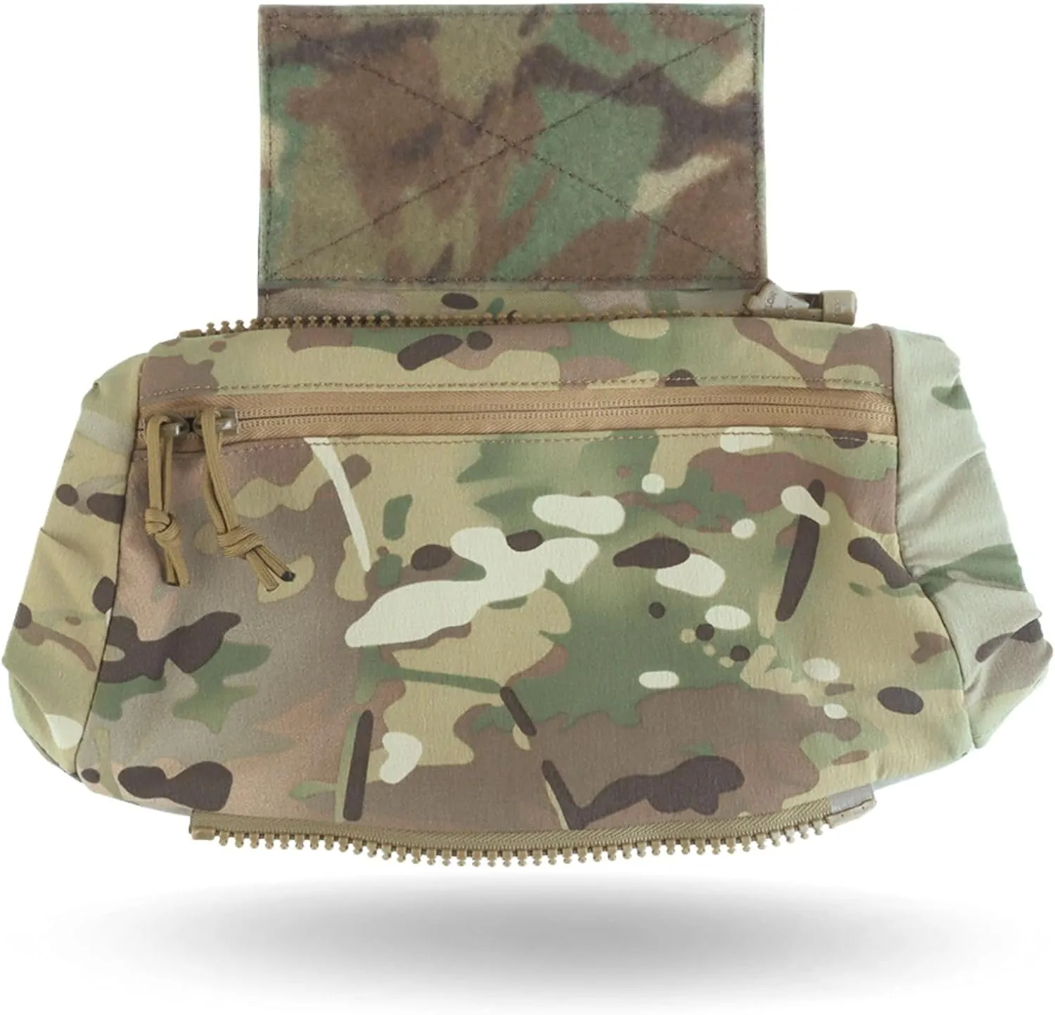 2 in 1 Handwarmer & Tactical Drop Pouch/Waist Bag. Plate Carrier Vest Chest Rig Hook Loop Dangler or 26-52 in Buckle Strap EDC Fanny Pack, Muff for Winter Outdoor/Camping/Hunting/Football/Fishing