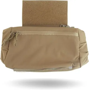2 in 1 Handwarmer & Tactical Drop Pouch/Waist Bag. Plate Carrier Vest Chest Rig Hook Loop Dangler or 26-52 in Buckle Strap EDC Fanny Pack, Muff for Winter Outdoor/Camping/Hunting/Football/Fishing