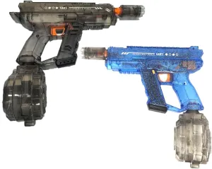 2PCS Electric Water Gun for Adults and Kids-800CC Large Capacity, 26-33 FT Long Range,Most Powerful Squirt Gun, Summer Outdoor Beach Pool Party Toy Gift
