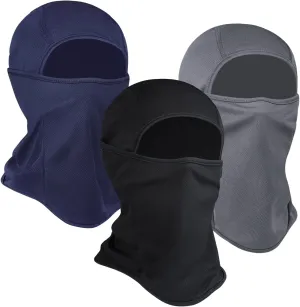 3 Pieces Balaclava Ski Mask -Winter Full Face Mask for Men Women Windproof Weather Outdoors Cover for Men Women Boys Girls
