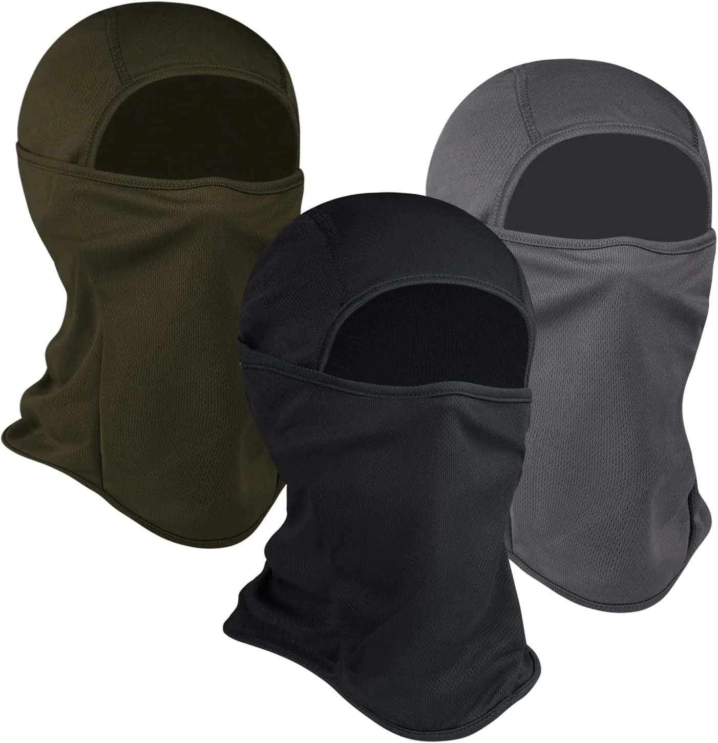3 Pieces Balaclava Ski Mask -Winter Full Face Mask for Men Women Windproof Weather Outdoors Cover for Men Women Boys Girls