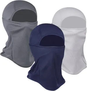3 Pieces Balaclava Ski Mask -Winter Full Face Mask for Men Women Windproof Weather Outdoors Cover for Men Women Boys Girls