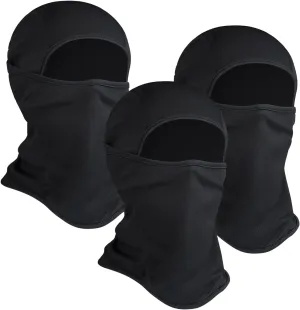 3 Pieces Balaclava Ski Mask -Winter Full Face Mask for Men Women Windproof Weather Outdoors Cover for Men Women Boys Girls