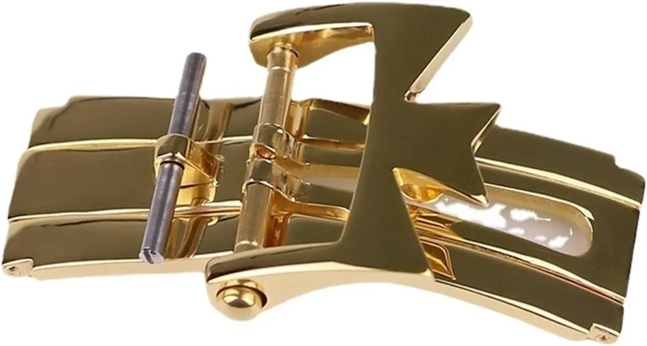 316L Stainless Steel Folding Butterfly Buckle For Vacheron Constantin Strap Double Press Buckle Watch Accessories 18mm