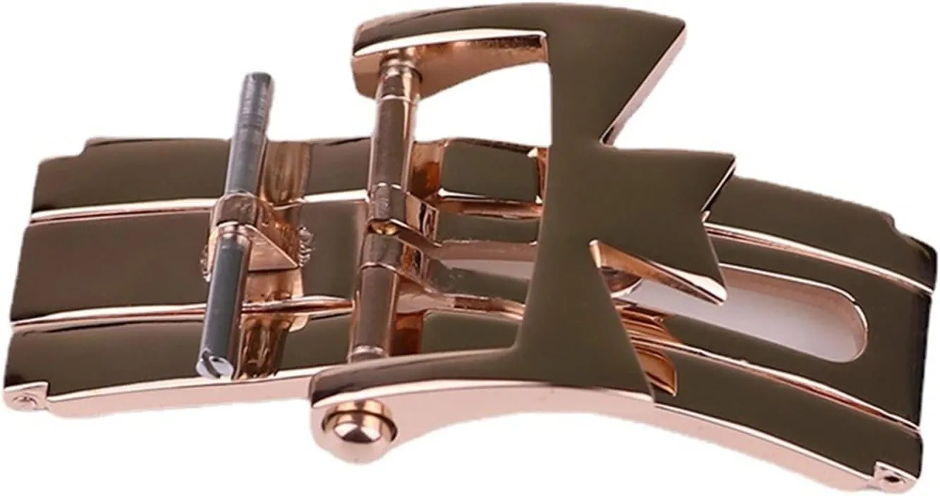 316L Stainless Steel Folding Butterfly Buckle For Vacheron Constantin Strap Double Press Buckle Watch Accessories 18mm