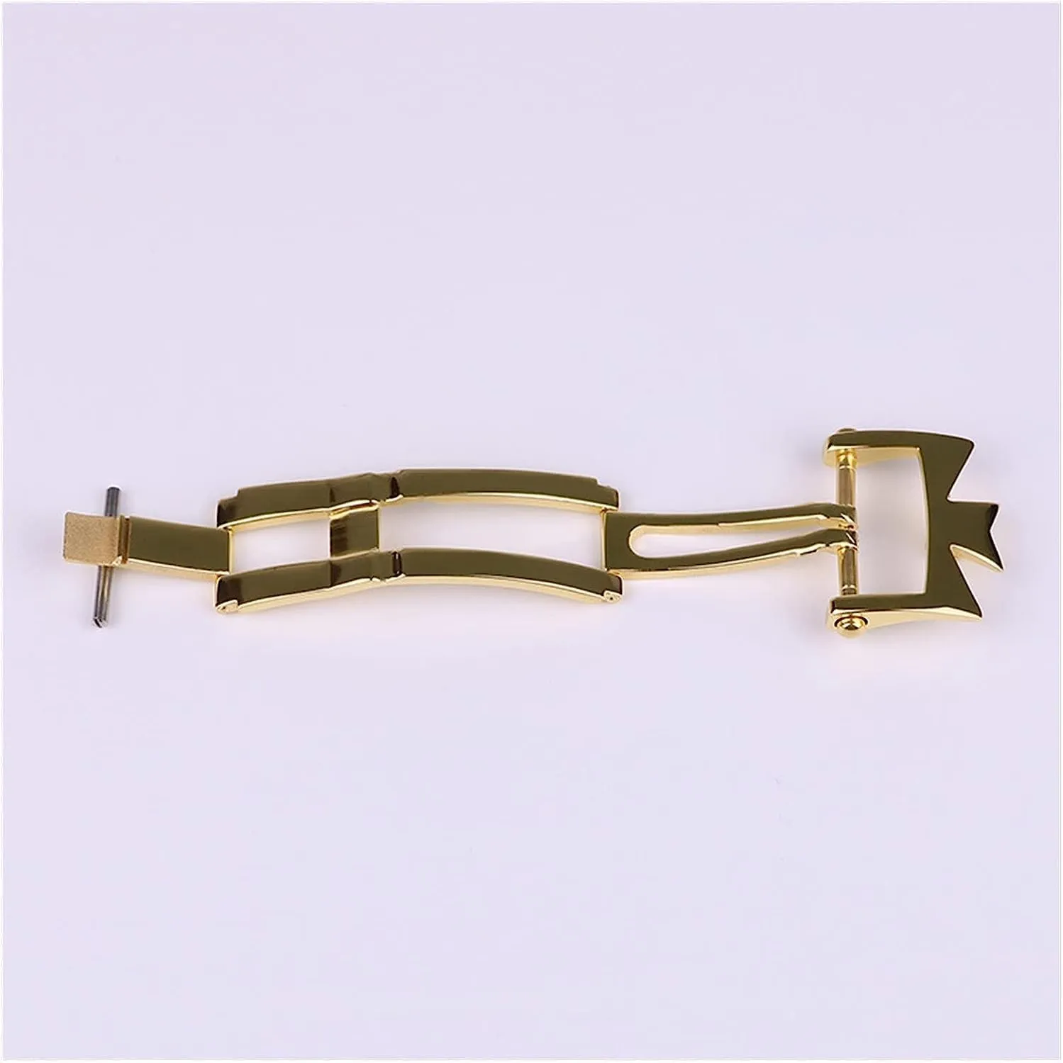 316L Stainless Steel Folding Butterfly Buckle For Vacheron Constantin Strap Double Press Buckle Watch Accessories 18mm