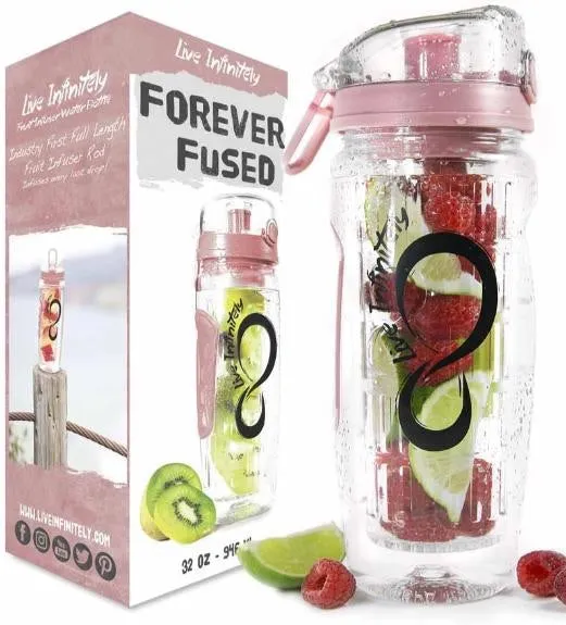 32oz Fruit Infuser Water Bottle