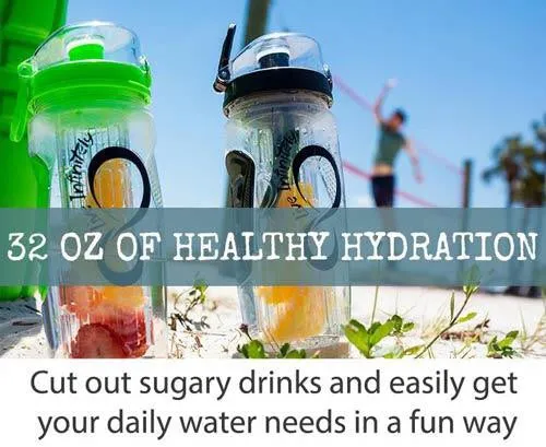 32oz Fruit Infuser Water Bottle