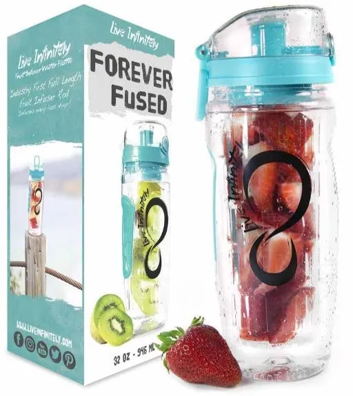 32oz Fruit Infuser Water Bottle