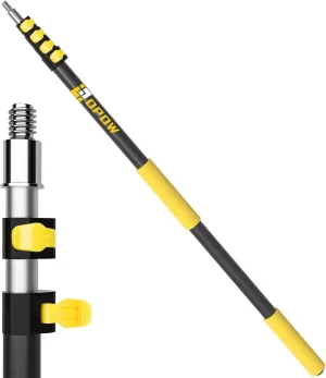 4.5-18 FT Telescopic Extension Pole, Multi-Purpose Aluminum Alloy Telescoping Rod with Flip-Lock Design, Sturdy for Painting Dusting, High House Maintenance, and Window Cleaning