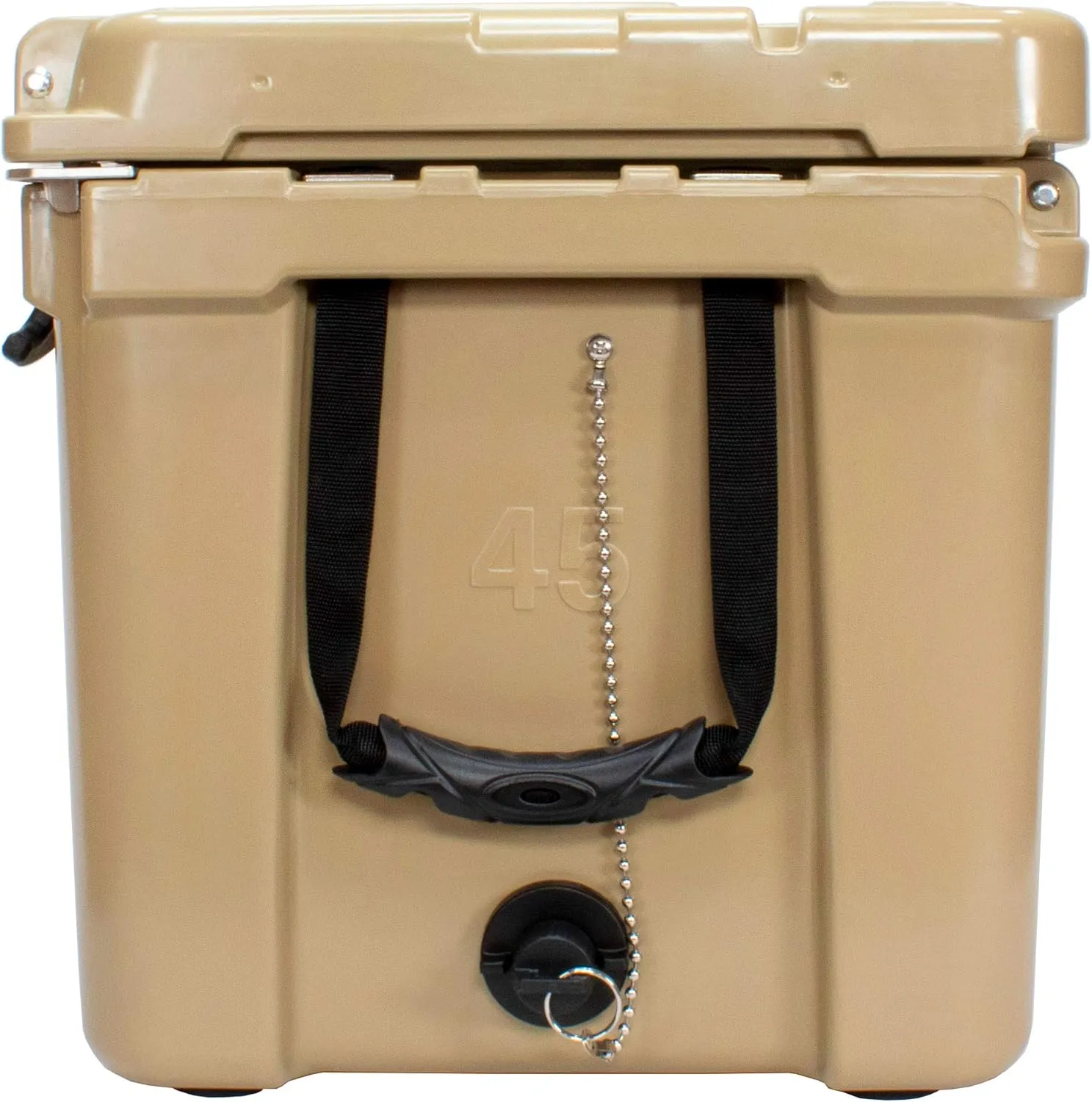 45 Quart Ice Chest Heavy Duty High Performance Roto-Molded Commercial Grade Insulated Cooler