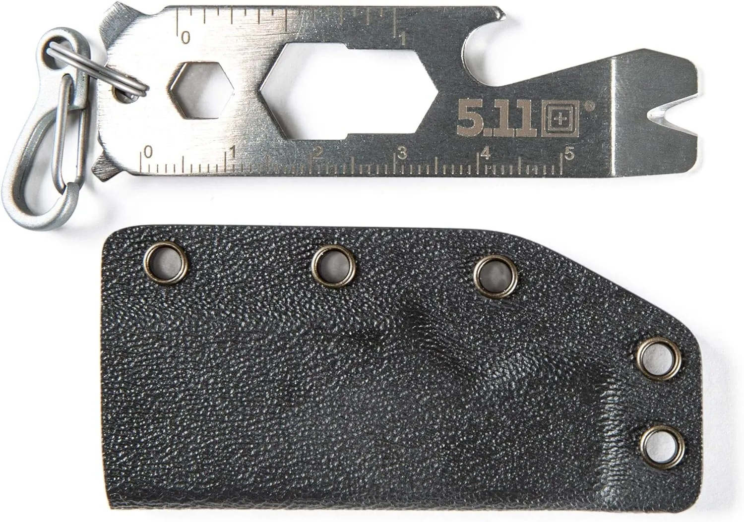 5.11 Tactical EDT Multitool, 10-in-1 Compact Tool, Stainless Steel Construction, Style 56450