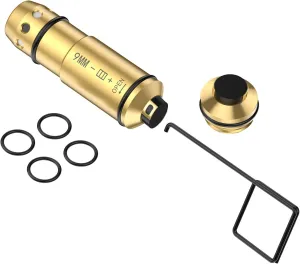 9mm Laser Training Cartridge with Chamber Extractor Tool Dry Fire Training System for Hunting and Shooting