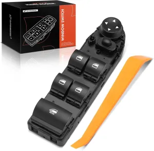 A-Premium Power Window Switch Compatible with BMW Z4 2009-2013, 328i 2007-2013, 335i 2007-2013, 335is 2011-2013, M3 2008-2009/2011-2013