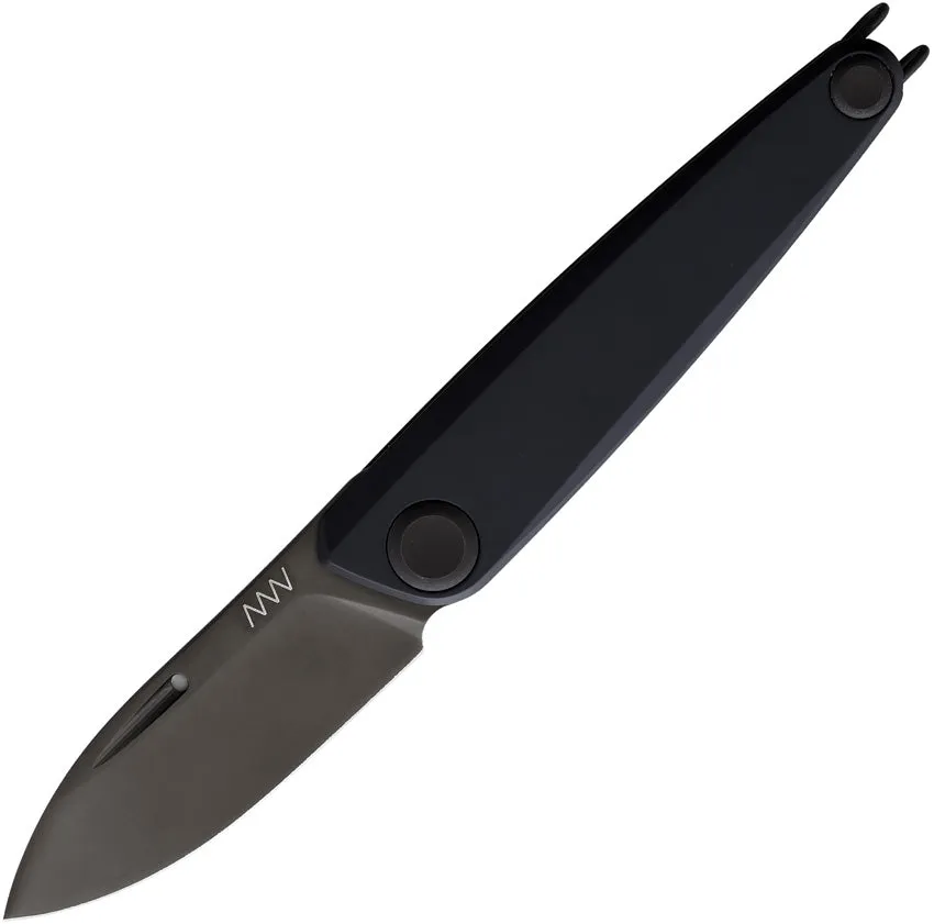 Acta Non Verba Knives Z050 Folder Black DLC