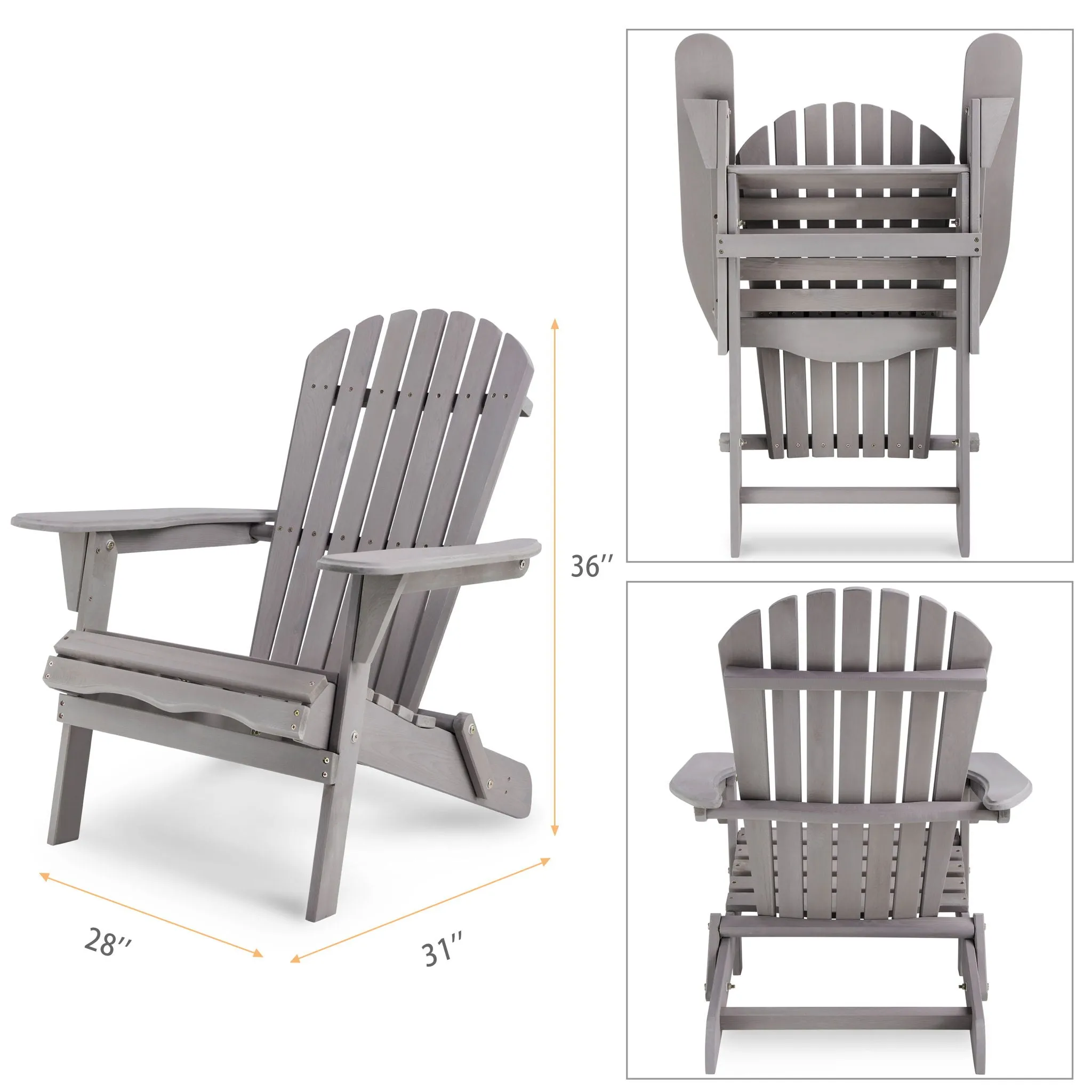 Adirondack Flexible customer care Voice-controlled Chair (Set Garden For Patio 2) Cedar Chair Solid Folding Wood Wooden Patio Chair Lounge Garden of For Outdoor Lounge