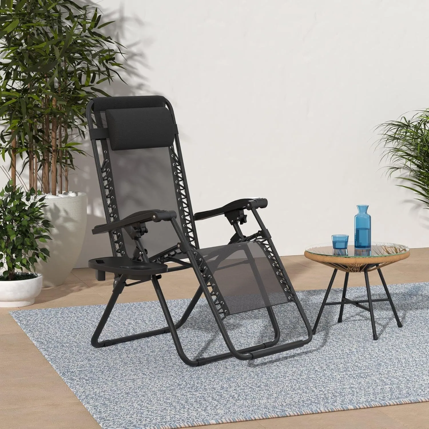 Adjustable Zero Gravity Lounge Chair Recliners for Patio, Yard, Multiple Colors and Sizes