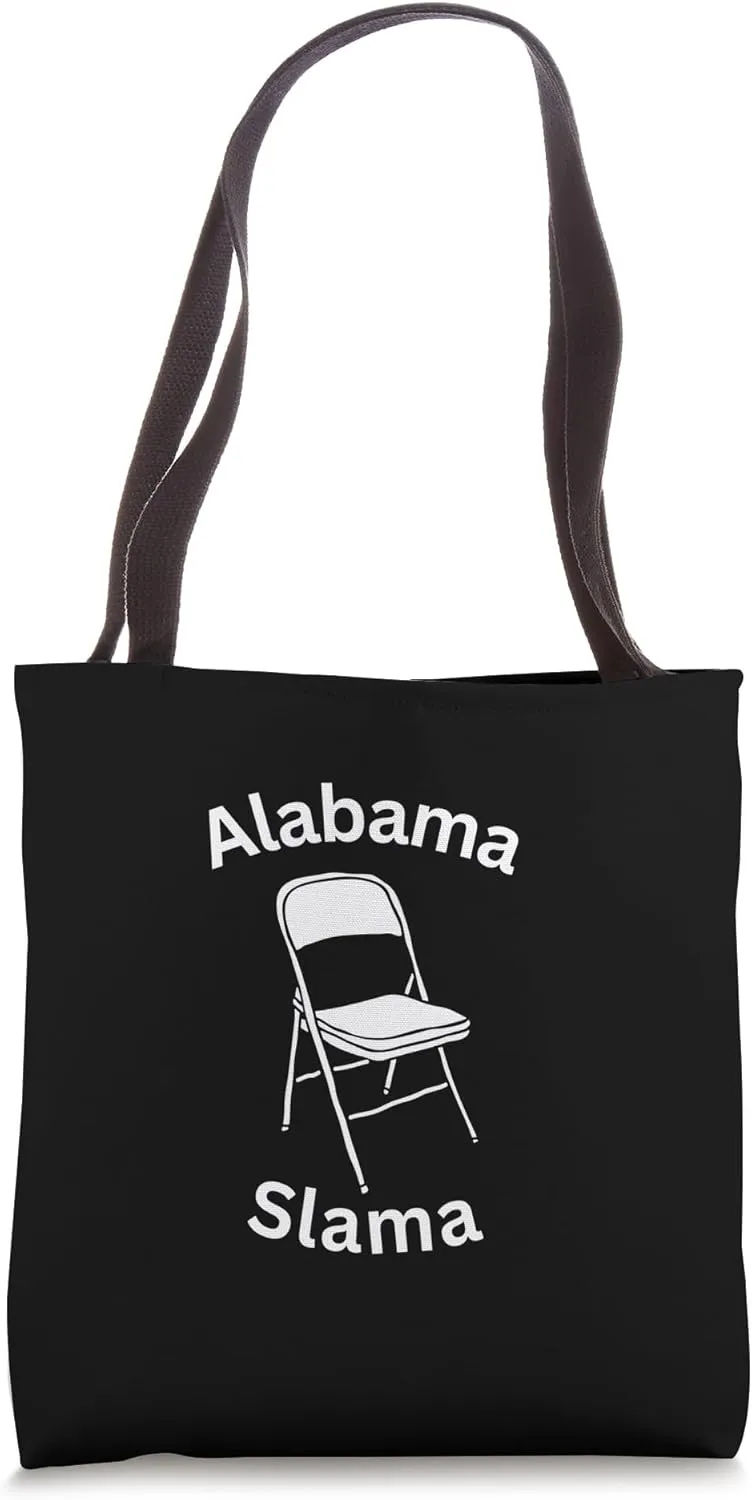 Alabama Slama, folding chair Tote Bag