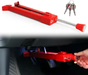 Anti Theft Car Device, Brake Pedal Lock for Car Security & Car Theft Prevention Device, Tactical Pedal Lock Anti Theft Car (SUV/Truck/Van)