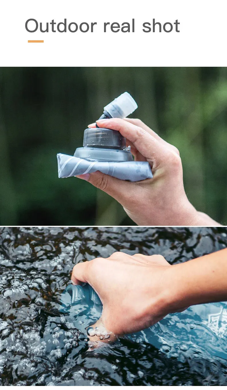 AONIJIE 250ml/500ml Collapsible Soft Flask