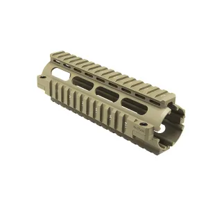 Ar15 Carbine Length Quadrail Hndguard-tan