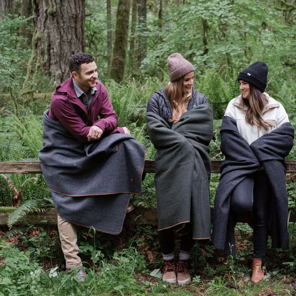 Arcturus Military Wool Blanket - Warm, Thick, Washable - Great for Outdoors, Camping, Stadium Blanket, Picnics, Travel - Car & Bushcraft Survival Kits, Large 64in x 88in 4.5 lb
