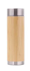 Bamboo Steel Insulated Infuser Flask - 500 ml