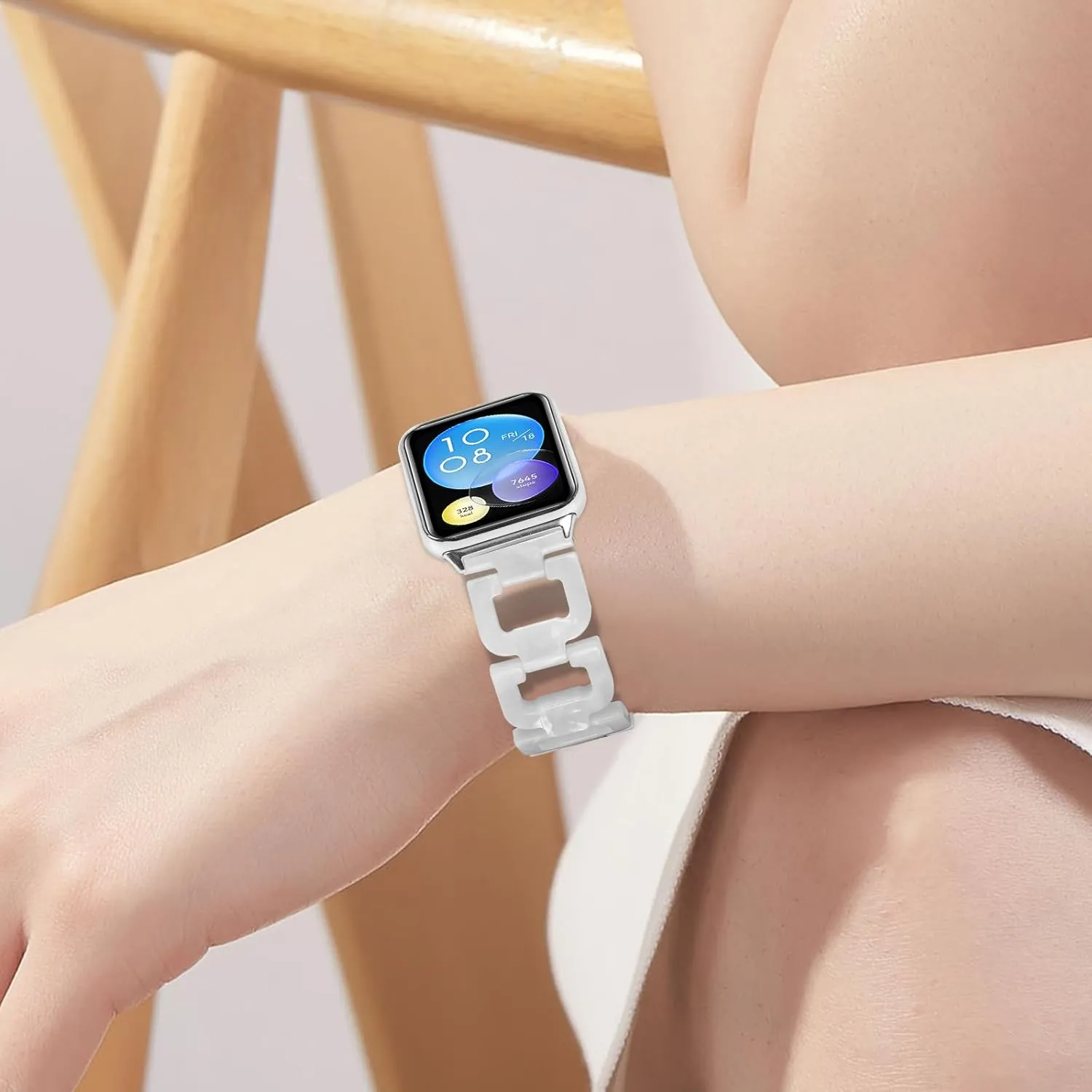 Band Strap Compatible With Mi Band 8 Pro, Adjustable Sport Lightweight Replacement Band Compatible with Mi Band 8 Pro