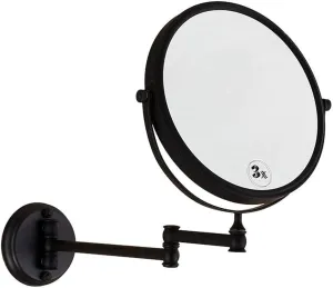 Bathroom Wall Mounted Makeup Mirror, 360° Swivel Extendable Folding Mirror for Hotel & Vanity
