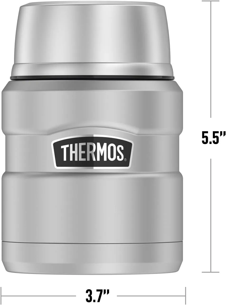 Batman Comic Covers, THERMOS STAINLESS KING Stainless Steel Food Jar with Folding Spoon, Vacuum insulated & Double Wall, 16oz
