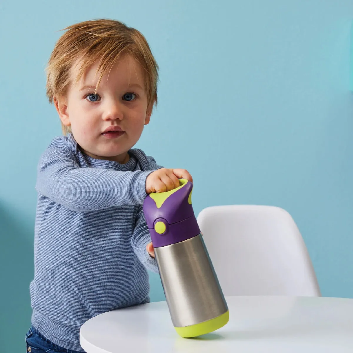 B.Box 350ml Insulated Drink Bottle - Emerald Forest