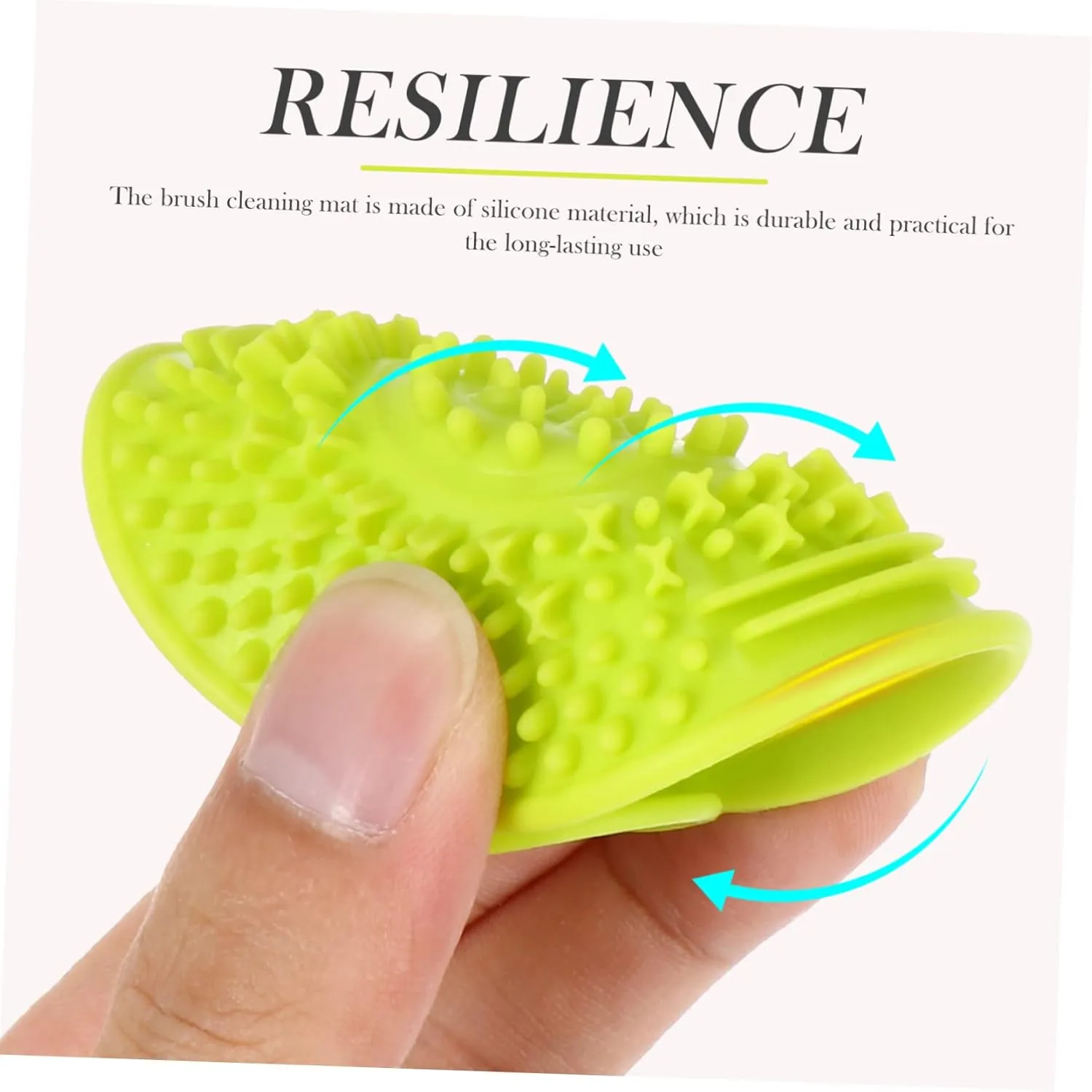 Beaupretty 15pcs Portable Silicone Makeup Brush Efficient Cosmetics Tool Cup Design Convenient for Quick Cleaning and Space-saving Unique