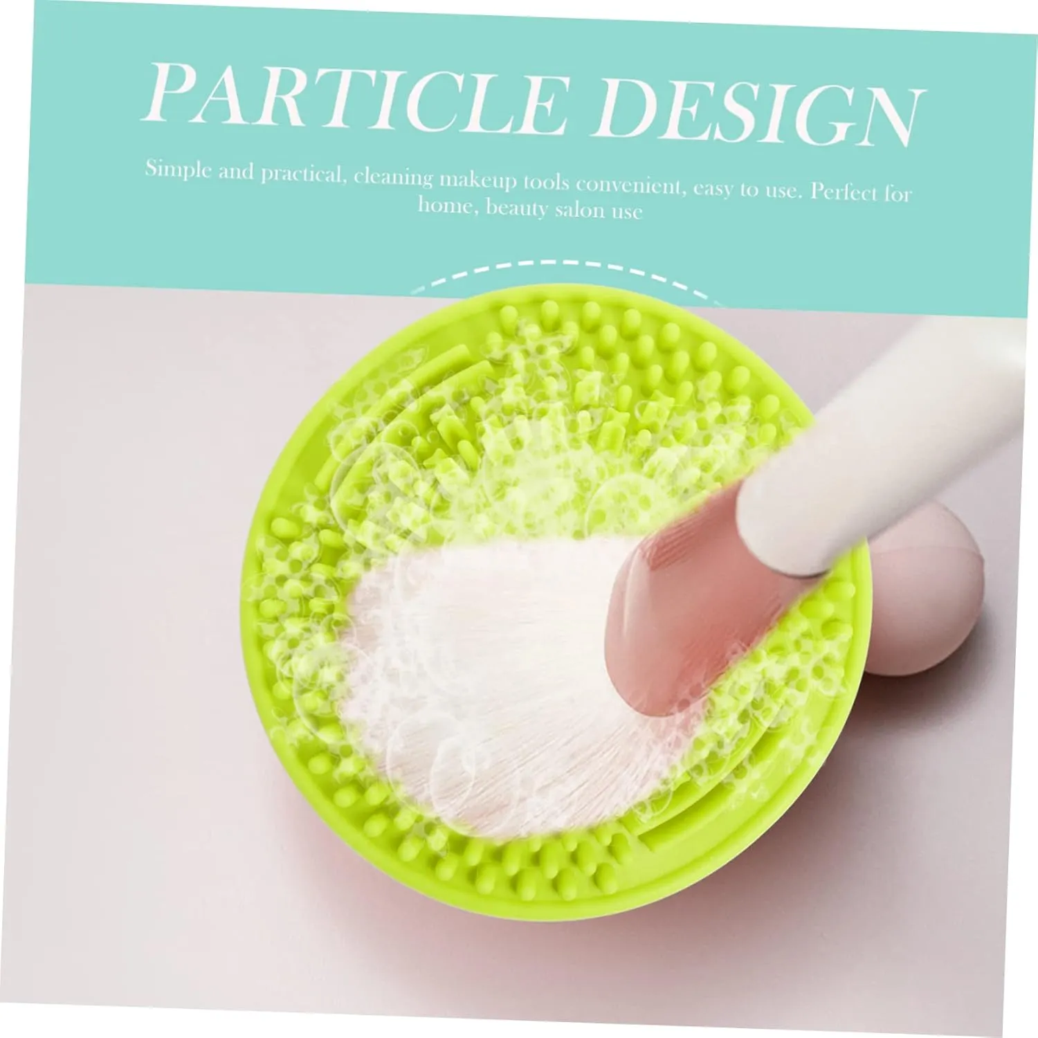 Beaupretty 15pcs Portable Silicone Makeup Brush Efficient Cosmetics Tool Cup Design Convenient for Quick Cleaning and Space-saving Unique