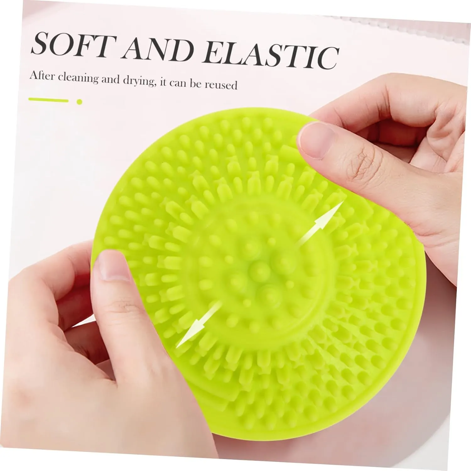 Beaupretty 15pcs Portable Silicone Makeup Brush Efficient Cosmetics Tool Cup Design Convenient for Quick Cleaning and Space-saving Unique