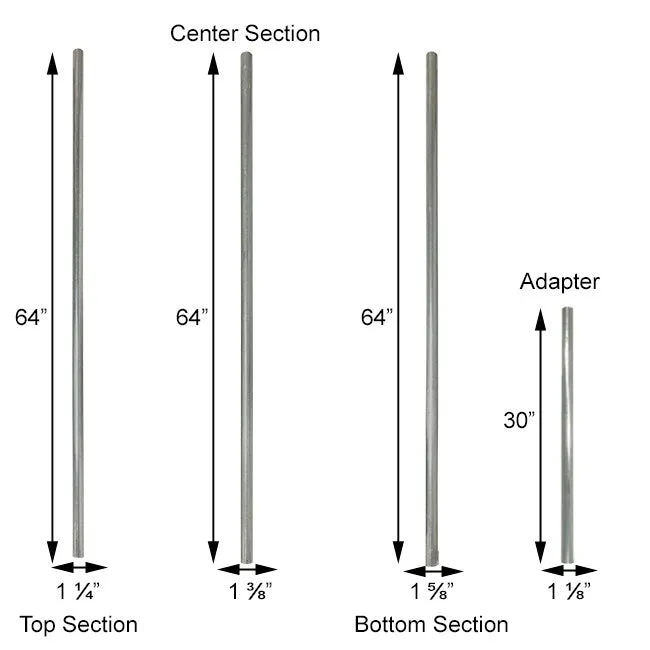 B.E.S.T. Bat House Pole, 16', by Prime Retreat