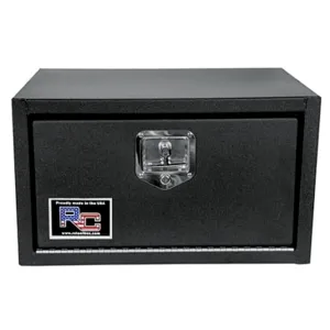 Black Steel Single-Door Underbody Toolbox - 18"H x 18"D x 30"L