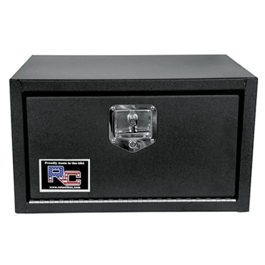Black Steel Single-Door Underbody Toolbox - 18"H x 18"D x 30"L