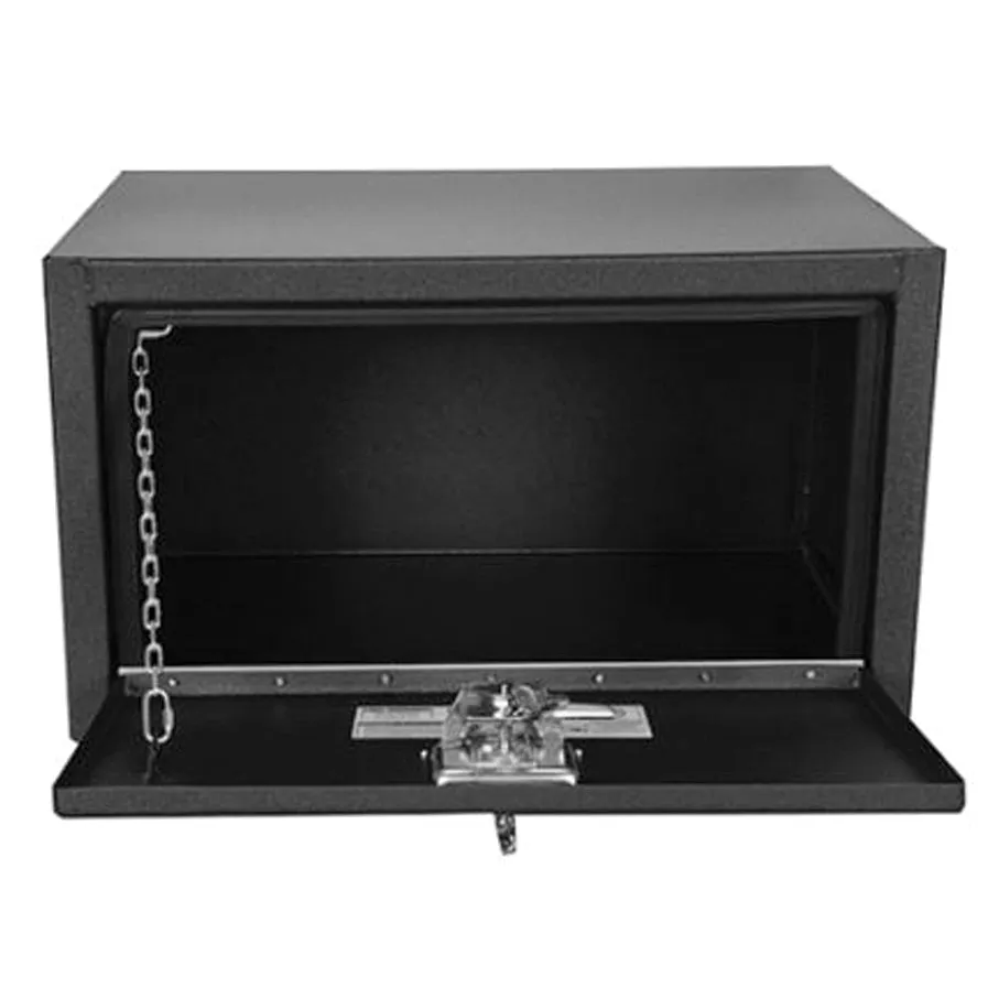 Black Steel Single-Door Underbody Toolbox - 18"H x 18"D x 30"L