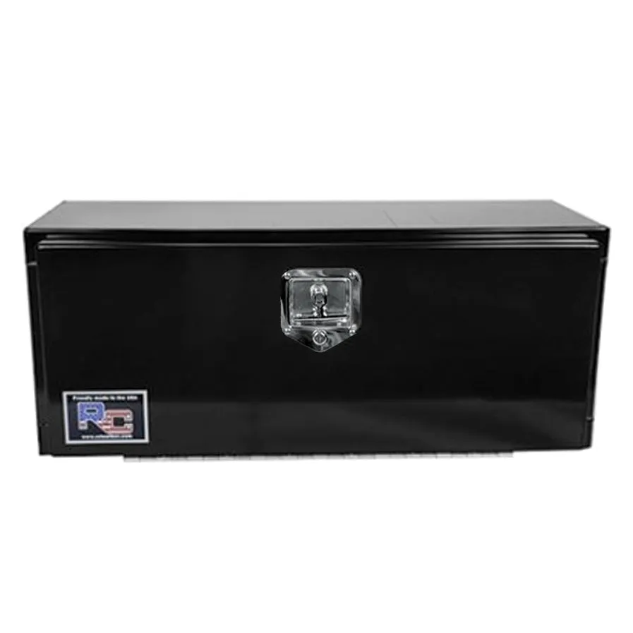 Black Steel Single-Door Underbody Toolbox - 18"H x 18"D x 48"L