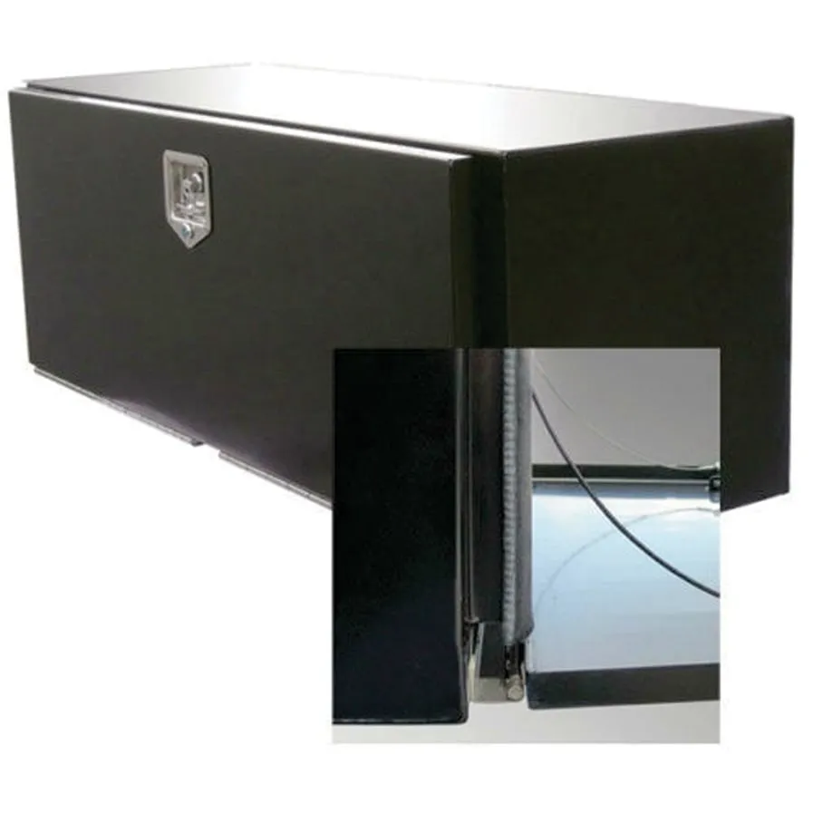 Black Steel Single-Door Underbody Toolbox - 18"H x 18"D x 60"L