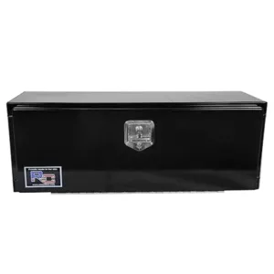 Black Steel Single-Door Underbody Toolbox - 18"H x 18"D x 60"L