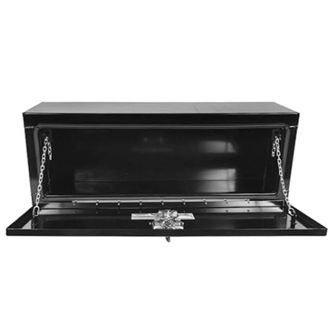 Black Steel Single-Door Underbody Toolbox - 24"H x 24"D x 60"L