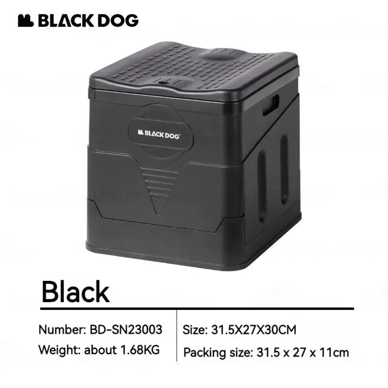 BLACKDOG Portable Camping Toilet / Chair