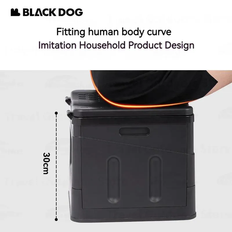 BLACKDOG Portable Camping Toilet / Chair