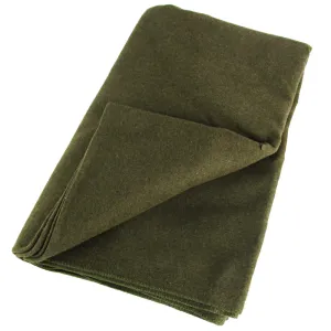 Blanket Olive Attractive pricing Wool Drab Short-term offer